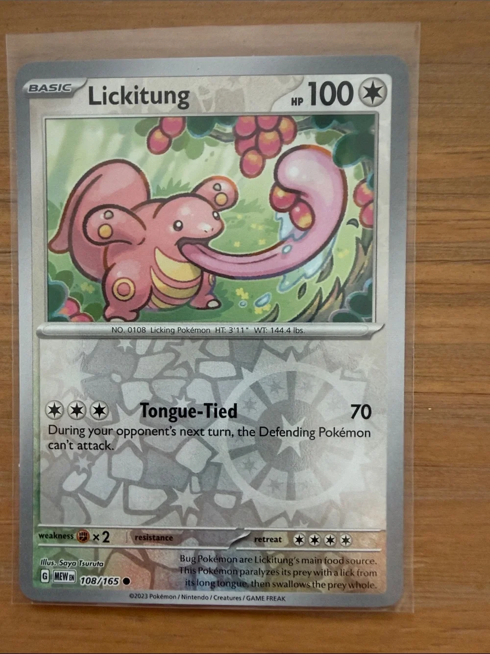 Lickitung Pokémon Card Lot | 2 Cards | Reverse Holo ✨5/$25✨